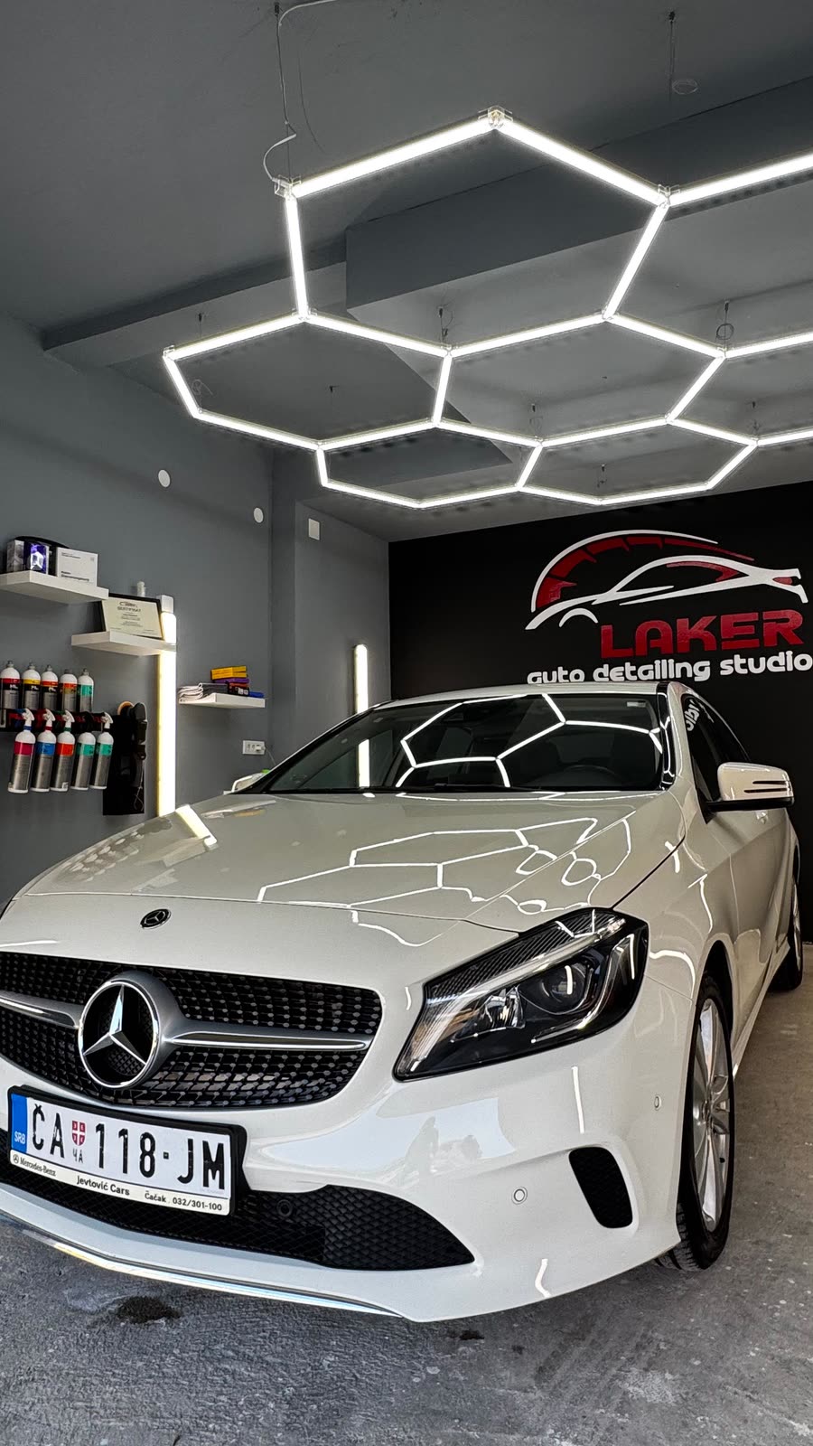 Mercedes A-Class u Laker Detailing studiju